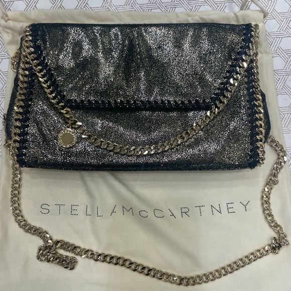 Stella McCartney Handbags - Stella Mccartney Gold/black crossbody